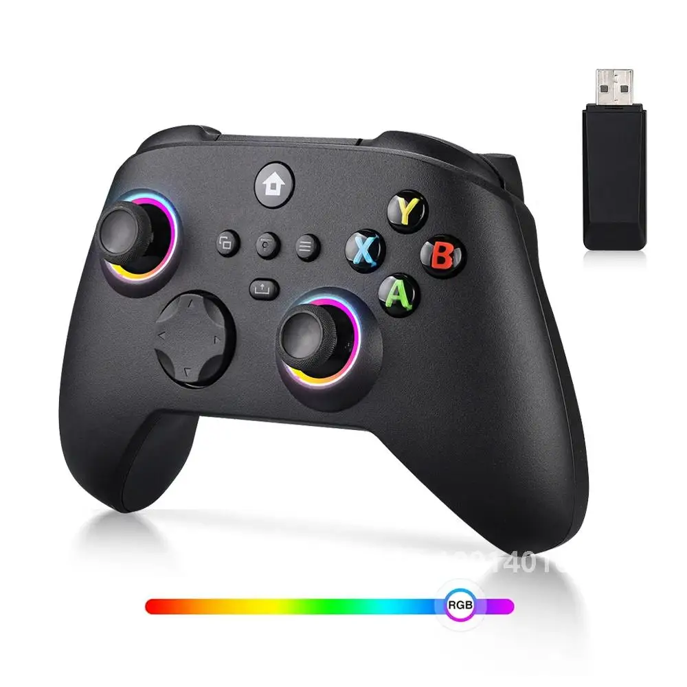 RGB Wireless Gamepad for Xbox ONE/Slim/Xbox Series S/X Console PC Controller Controle Joystick with Programmable Turbo Function