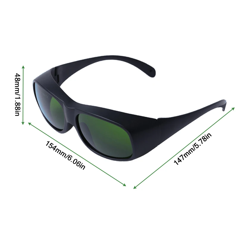 Laser Protection Safety Goggles IPL 200 - 1800nm CE EN169 Protective Glasses Protection Eyewear for Health Cosmetology Personnel