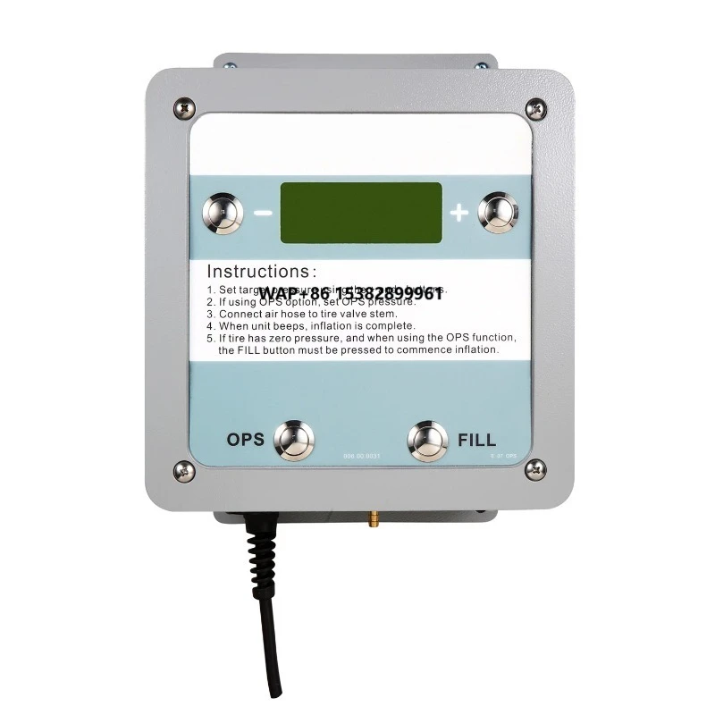 Wall Mounted Best Tire Inflator Auto Shop Car Air Pump Corded Electric Good Tire Inflator with 10 Meter Hose for Petrol Station