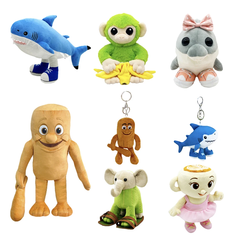 

Tralalelo Tralala Plush Italian Brainrot Al Tralalero Tralala Plush Key Chain Doll Anime Stuffed Tralalelo Tralala Sharks Plus