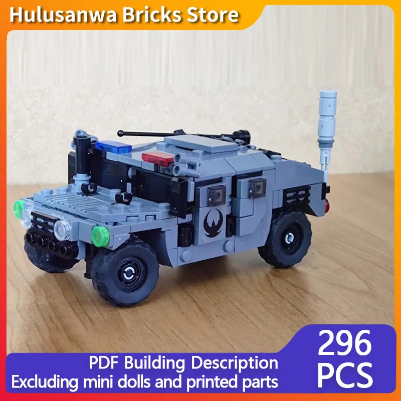 

Военная модель внедорожника MOC, строительные кирпичи, военное оборудование, модульная технология, подарки, праздник, сборка, детские игрушки, костюм