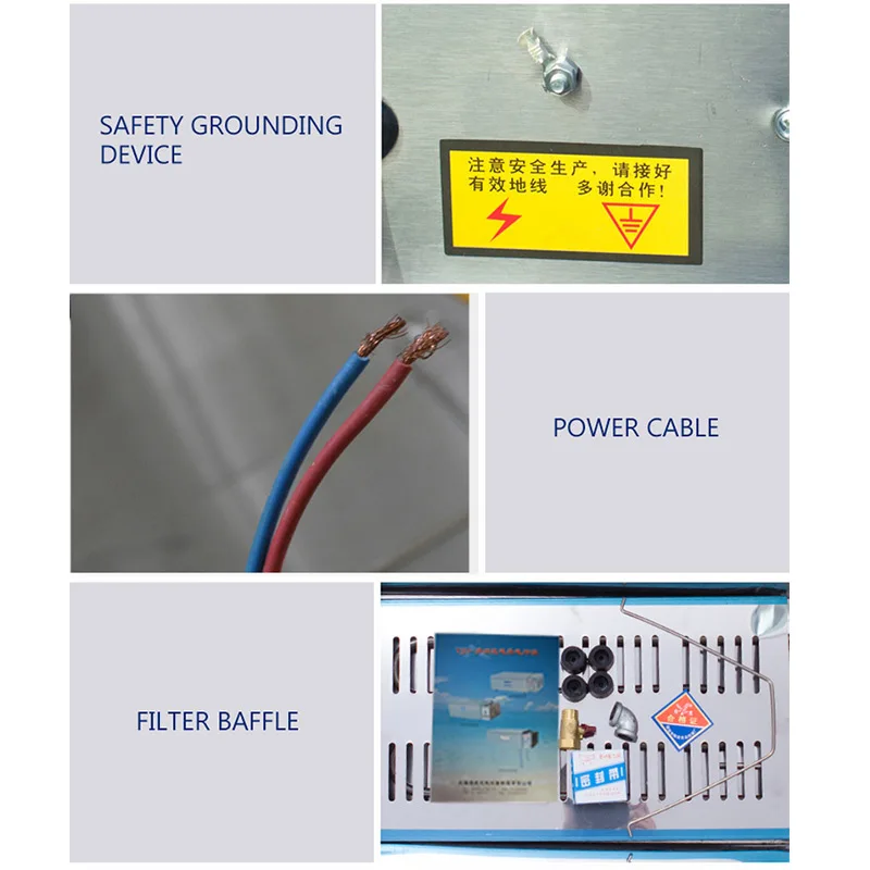 Commercial Electric Fryer Automatic Temperature Control Frying Fryer Single Cylinder Thick Fryer Large Capacity