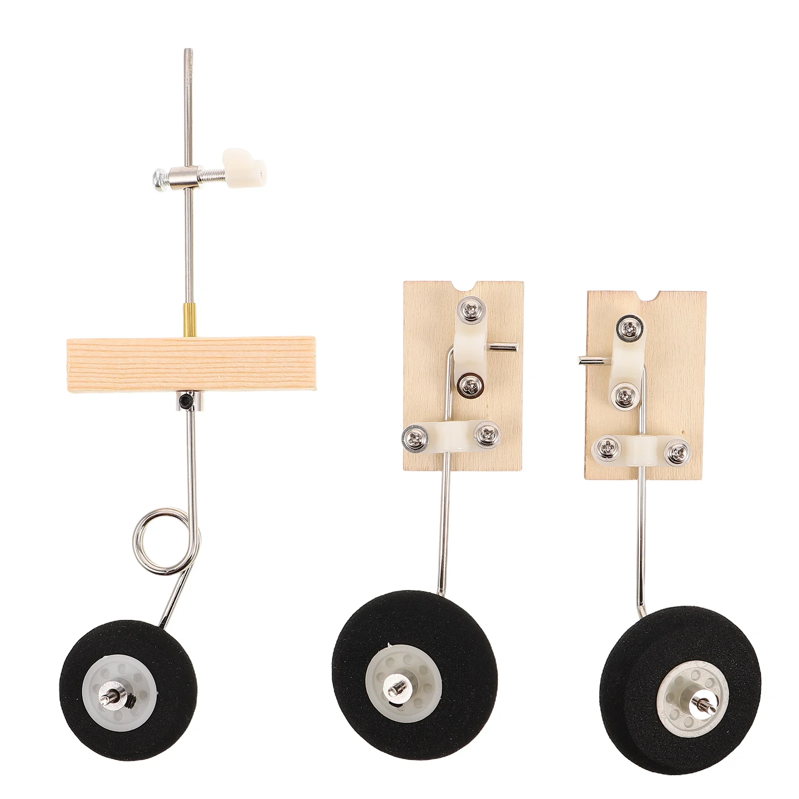 2 jeux de roues d'atterrissage pour avion Rc, remplacement de matériel d'avion, capacité de charge élevée, accessoires de train d'avion, pièces de rechange
