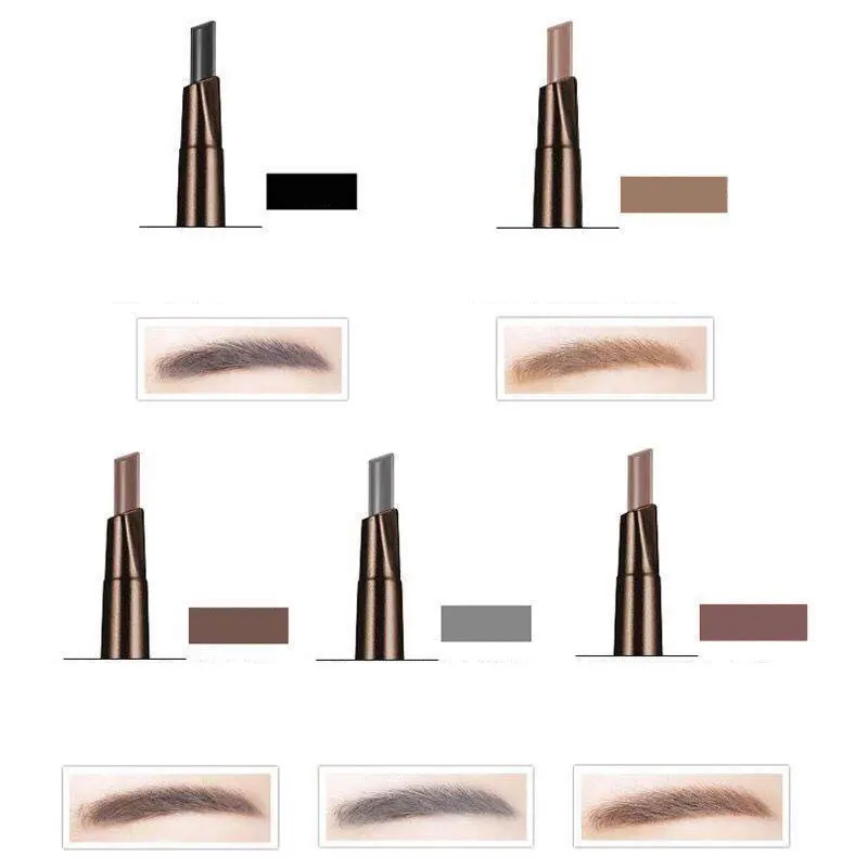 Matita per sopracciglia Microblading impermeabile Penna per sopracciglia da donna Marrone Prodotti per trucco professionale di alta qualità Cosmetici coreani