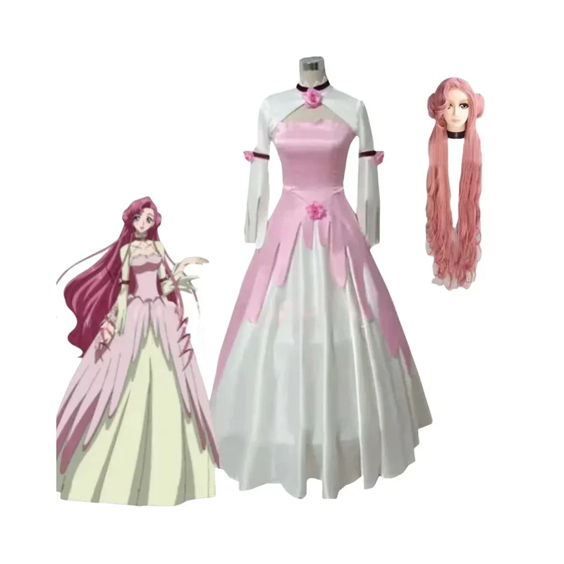 

Code Geass Euphemia Li Britannia Euphy Аниме Платье на заказ Косплей Костюм