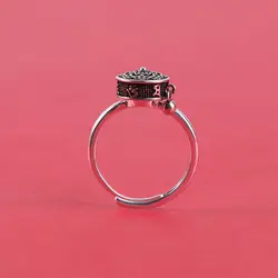 Gift Transfer ring Buddhism Hua Tai Sui Faith Ethnic Style Ring Amulet Opening Ring Korean Style Ring Female Rings