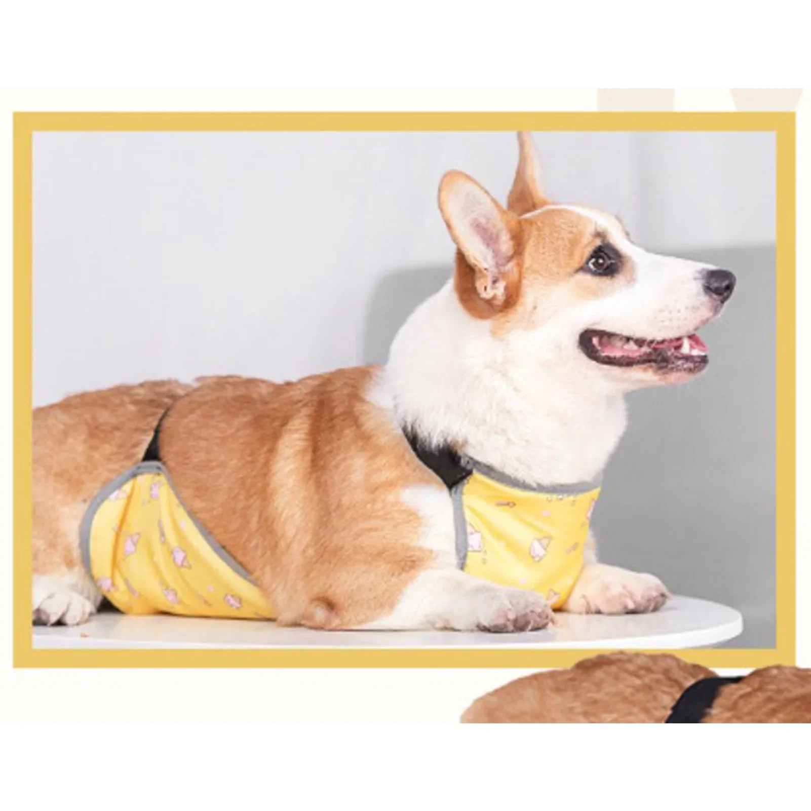 Warm Pet Belly Vest Waterproof Prevent Cold Wet Dog Belly Cover Protector Harness For Corgi Short Leg Puppy