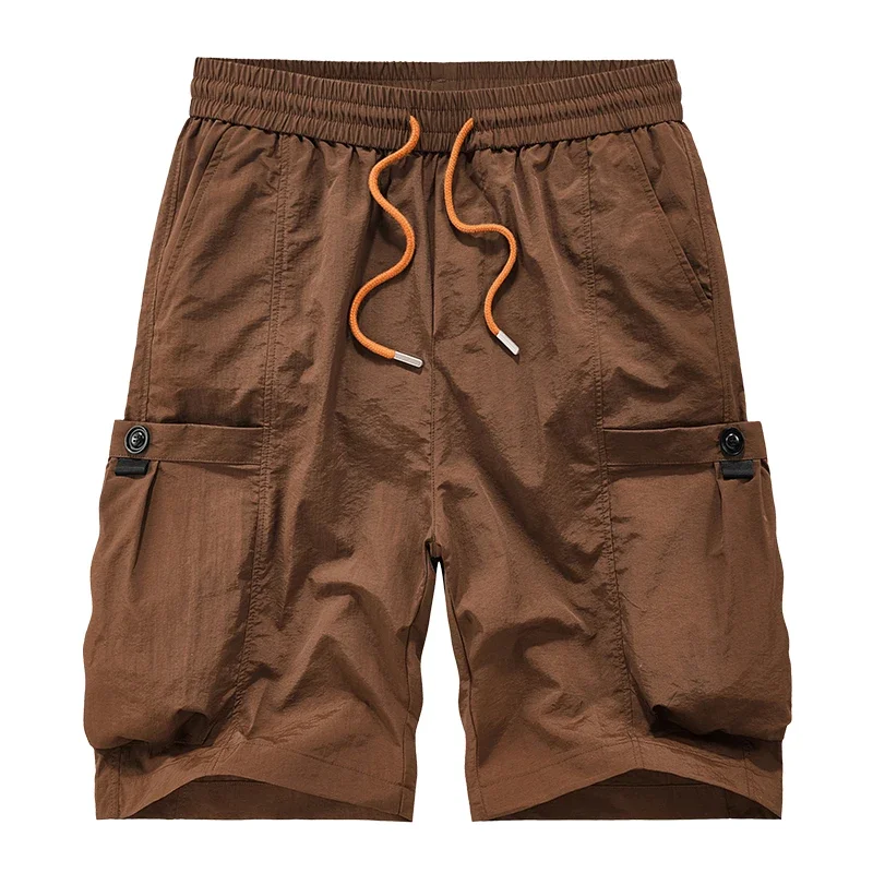 

Men's Summer Cargo Shorts Casual Beach Surfing Quick Dry Sport Shorts Beach Short Spring Men Jogger Pants Shorts Male 7566