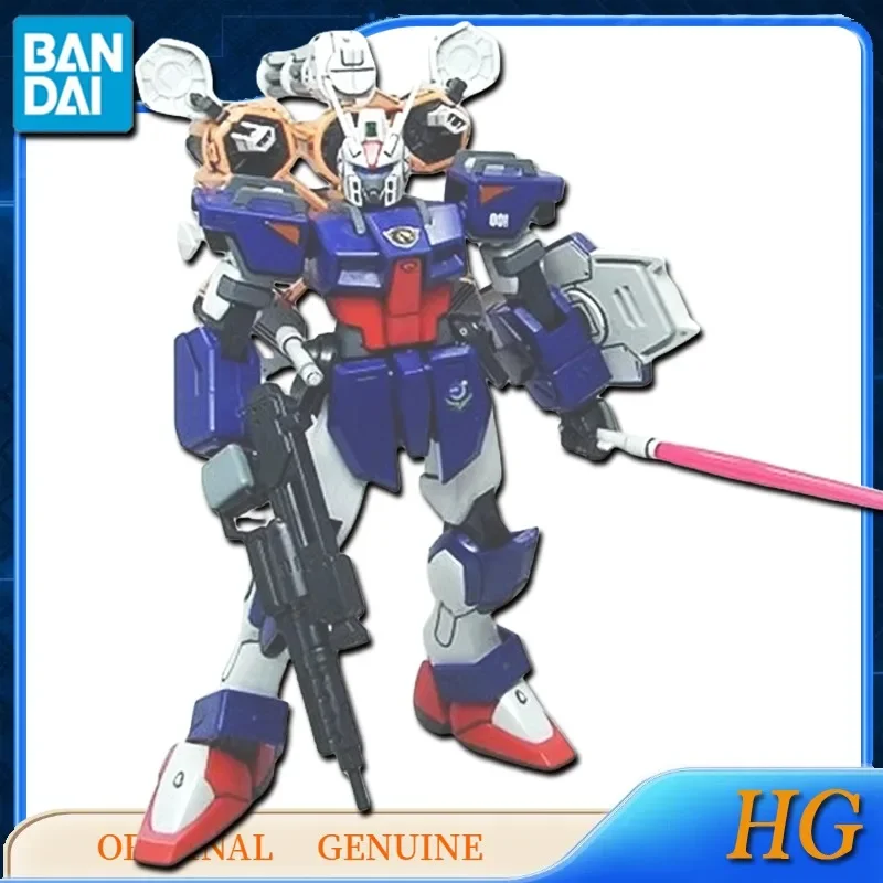 Bandai-figuras de acción de Anime para niños y niñas, juguetes originales de HG GUNDAM 105, + GUNBARREL DAGGER, modelo de regalo, adornos