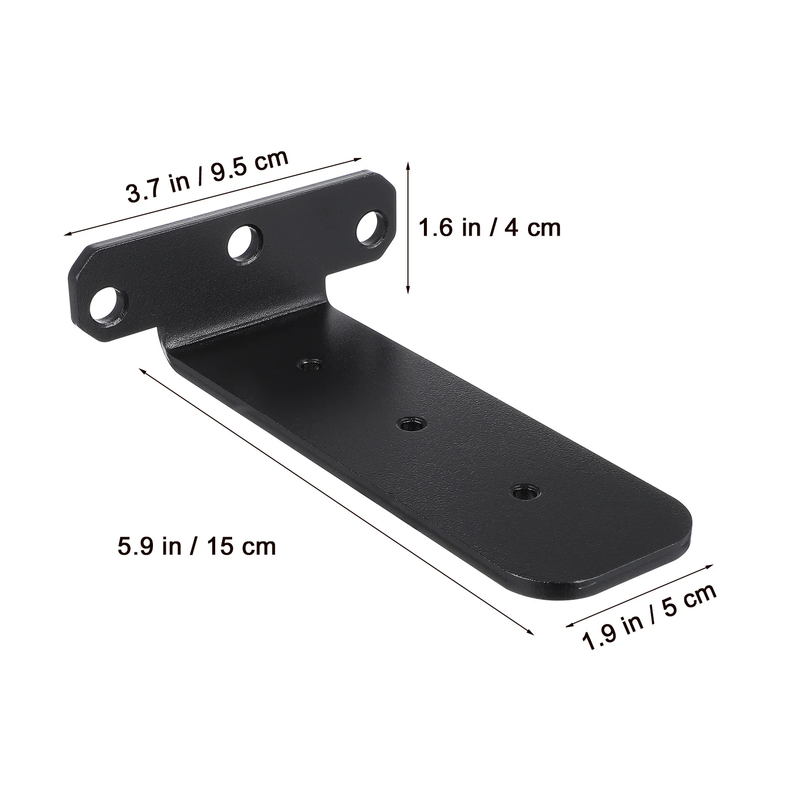 

4Pcs Triangle Shelf Brackets Heavy Duty Metal Floating Shelf Brackets for Kitchen Living Room Bathroom Wall Mounted Shelves