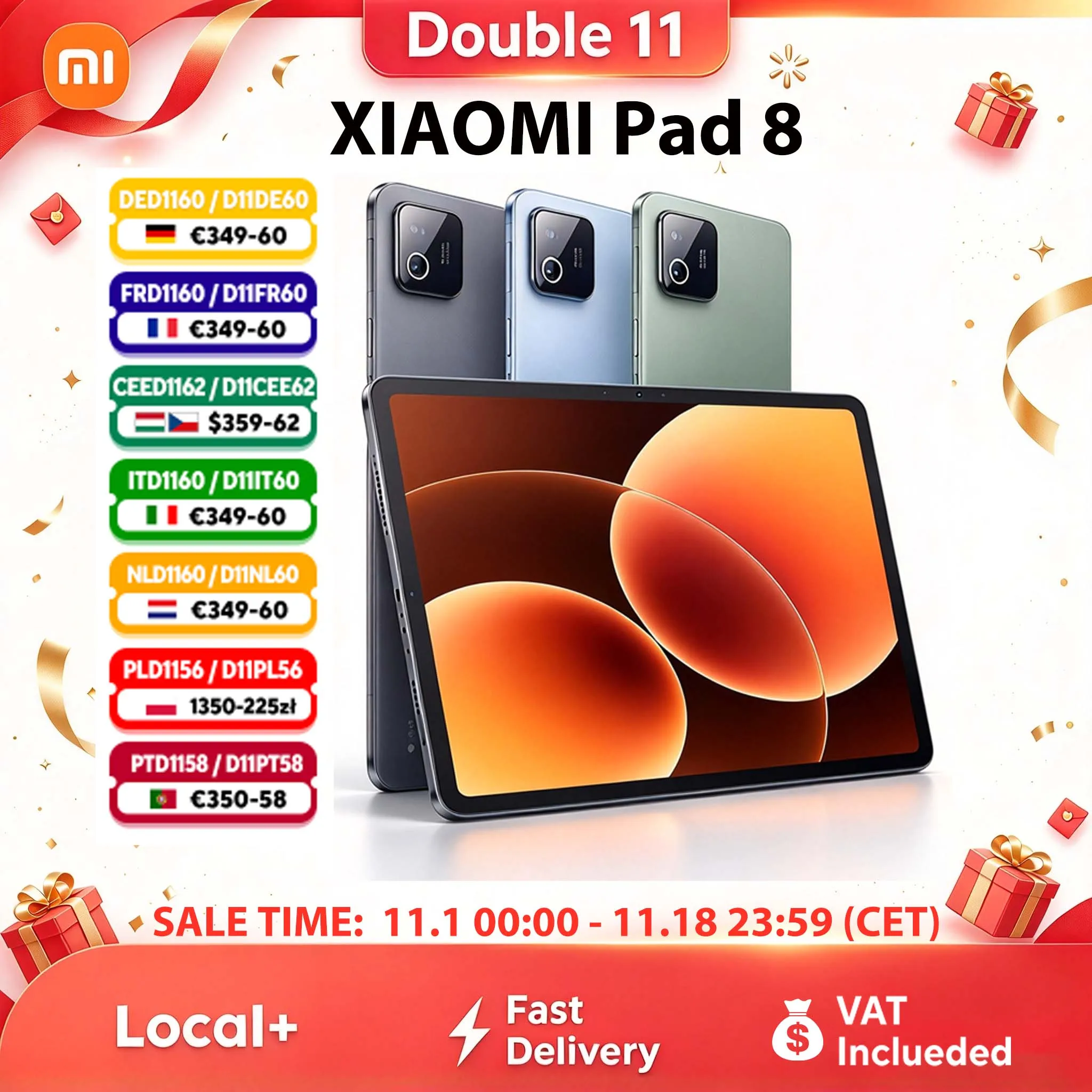 Xiaomi Pad 8 Pine Green 8 GB + 256 GB
