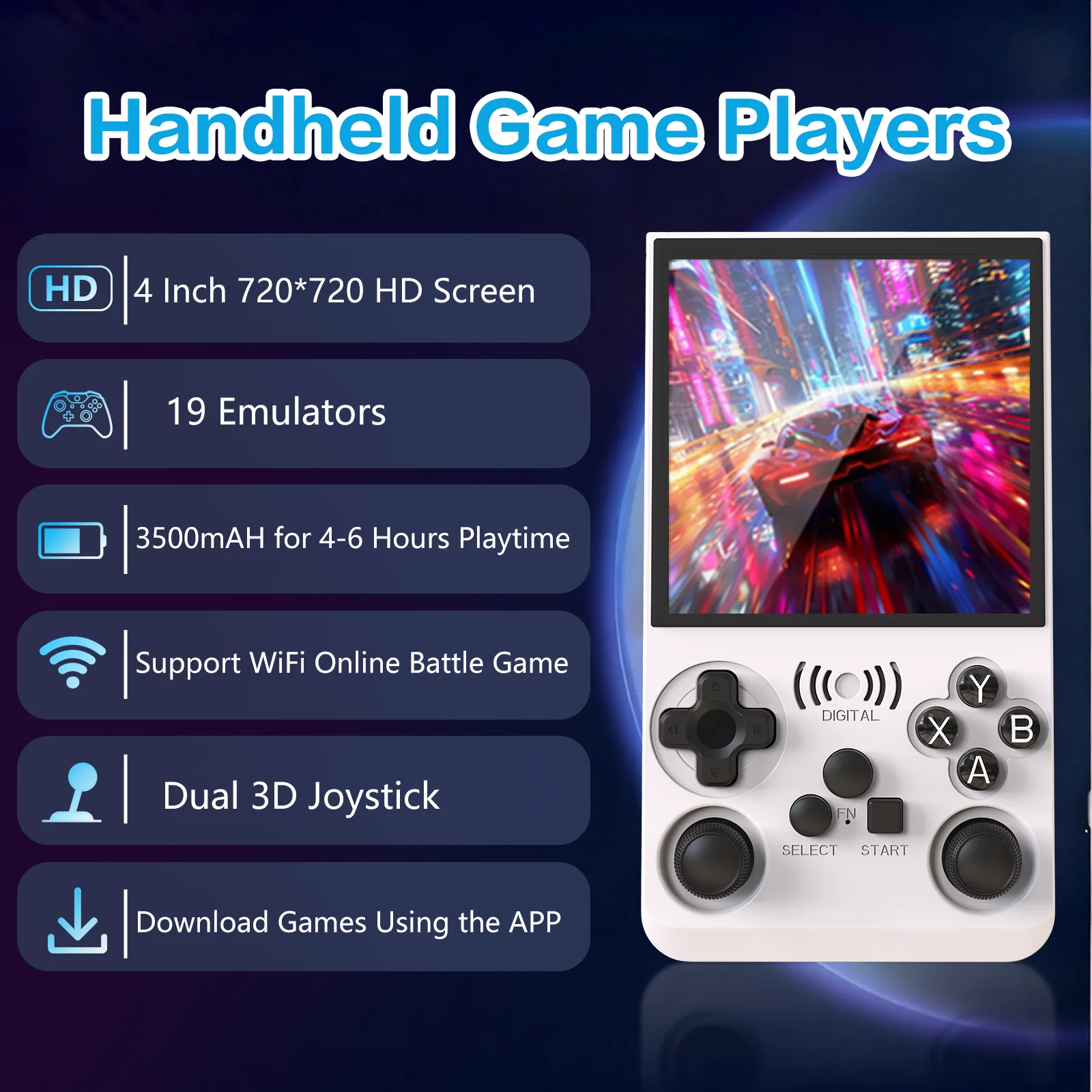 Console de jeu vidéo portable  - Retro Gaming Download avis et prix