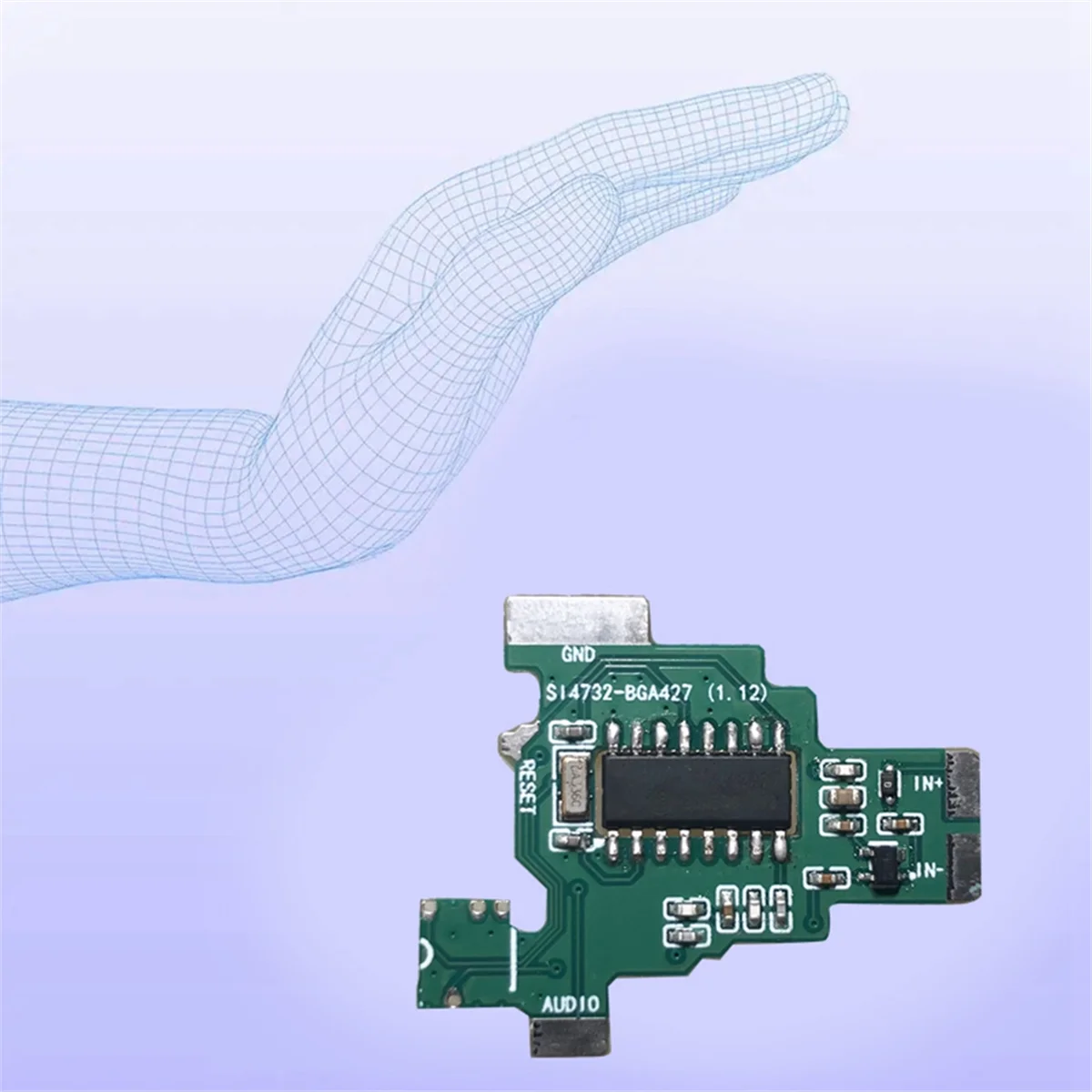 SI4732+BGA427 Module+SMA-50KY Connector Filter Amplified Version for Quansheng UVK5/UVK6 Intercom Modification Module