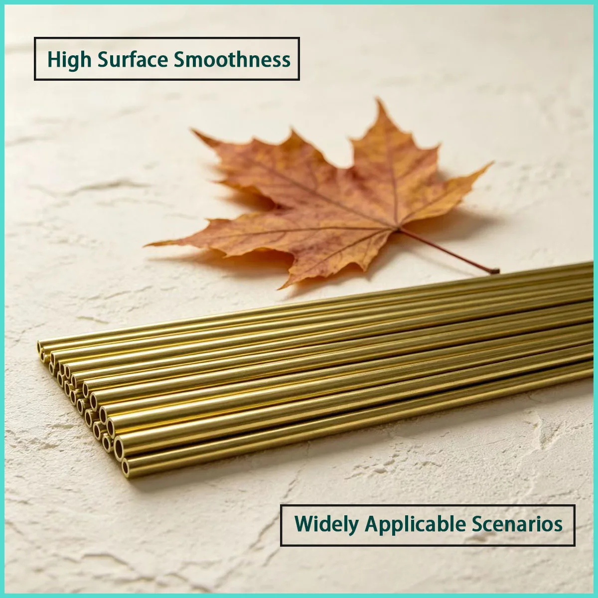 Ultra fine brass hollow tube with an outer diameter of 6-9.5mm is used for electronics, instruments, etc
