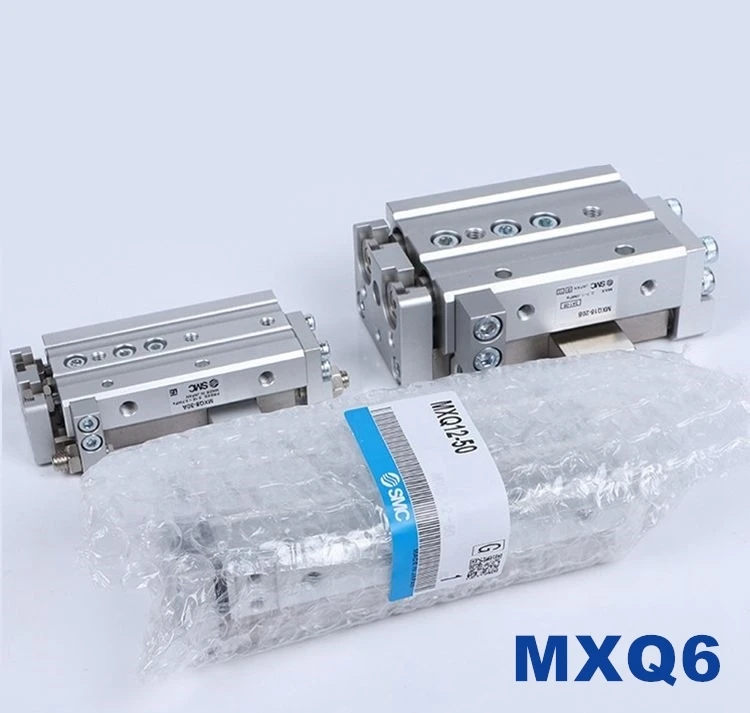 MXQ MXQ6 New MXQ6-10 MXQ6-20 MXQ6-30 MXQ6-40 MXQ6-50 Slide Guide Cylinder Pneumatic MXQ6L-10 MXQ6L-20 MXQ6L-30 MXQ6L-40 MXQ6L-50