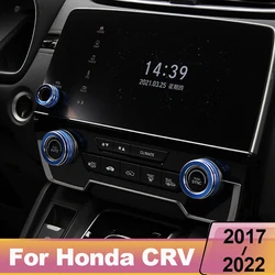 For Honda crv CR-V 2017 2018 2019 2020 2021 2022 Car Central Air Conditioning Volume Knobs Ring Trim Cover Accessories