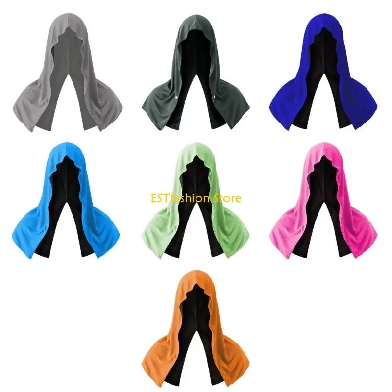 Y5GC Cooling Headscarf With Hide Closure System Quick Evaporation Technology For Beach Trip Fitness Comfort