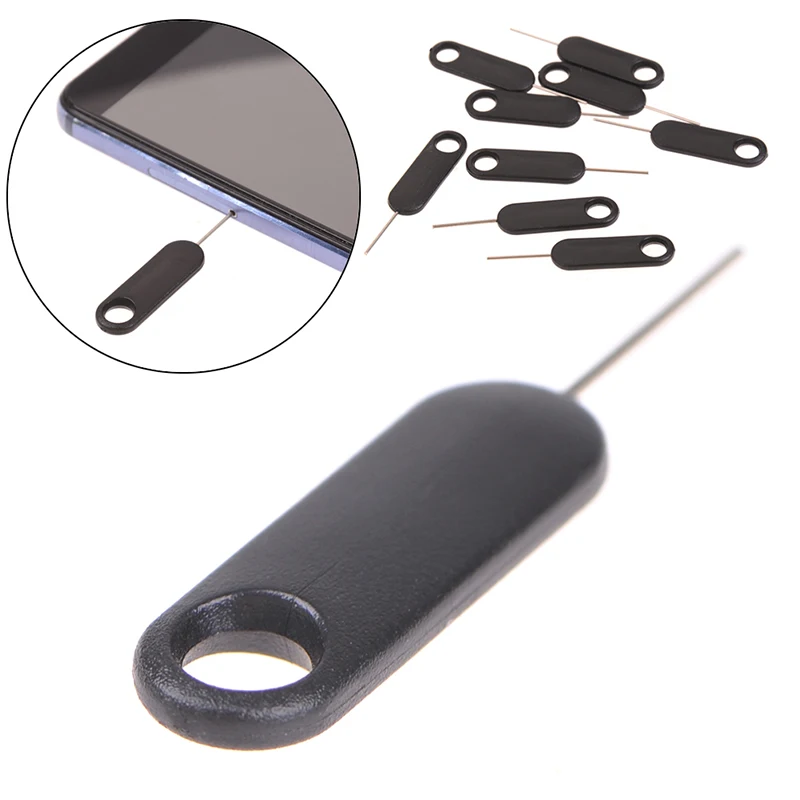 △ 10 Pcs Sim card tray removal eject pin key tool
