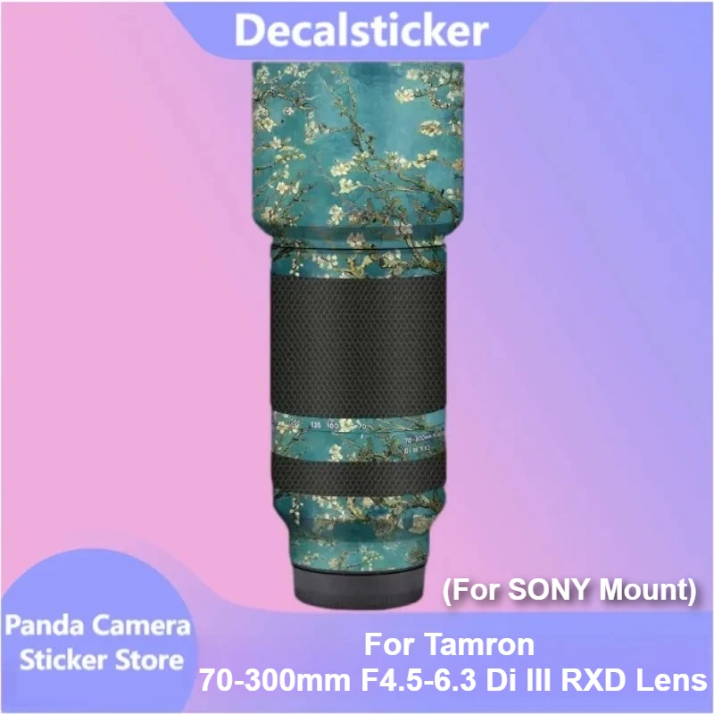 Para Tamron 70-300mm F4.5-6.3 Di III RXD (para montura SONY), pegatina para lente, película protectora, revestimiento protector antiarañazos A047