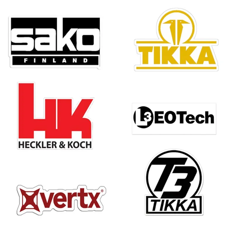 

Vinyl Car Stickers Military Logo Brand Tactical Stickers Waterproof Matt Stickers for Laptops Suitcases Skateboards Bicycles Cup