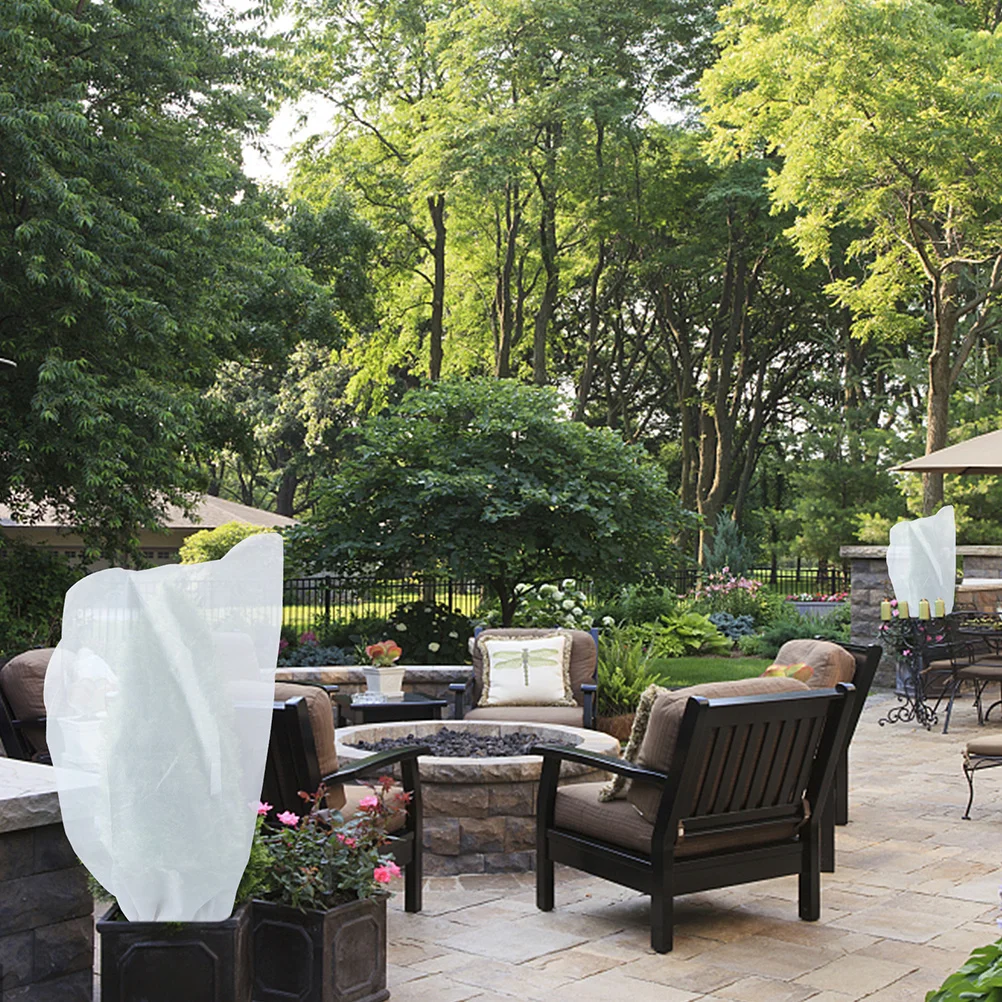 

3Pcs Premium Wear Resistant Plant Cover Protects from Heavy Rain Strong Wind and Sunlight Plant Protection Bag