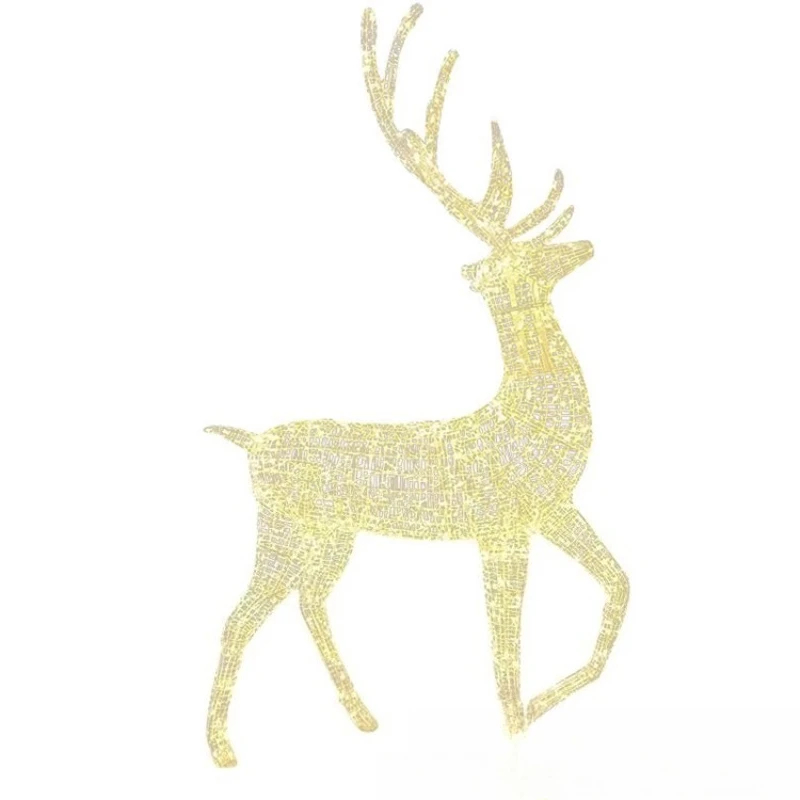 LED deer light decorative light outdoor luminous waterproof landscape festive atmosphere multi-functional tree light