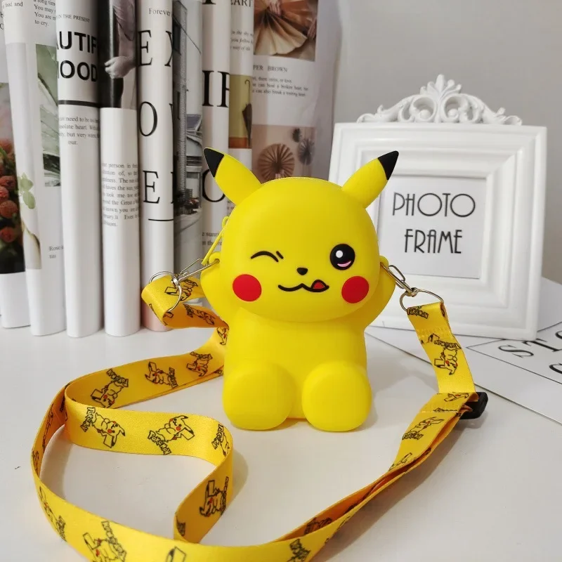 Sac à Dos Pokémon Pikachu pour Enfant, Porte-Monnaie Mignon, Dessin Animé Kawaii, à la Mode, Cadeau de Vacances pour Fille