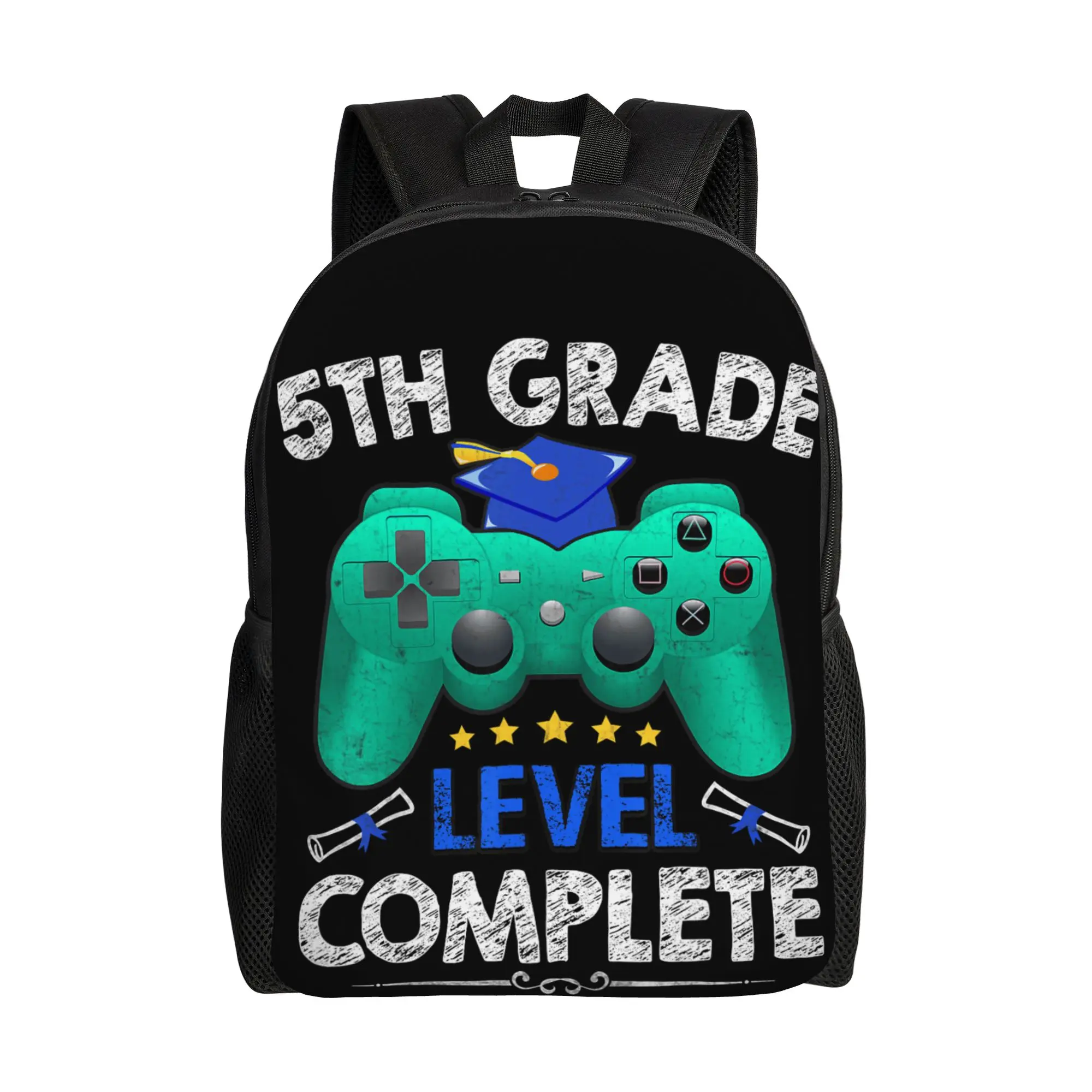 5th Grade Level Complete Backpack  Cycling Backpacks Unisex Kawaii High School Bags Colorful Large Rucksack