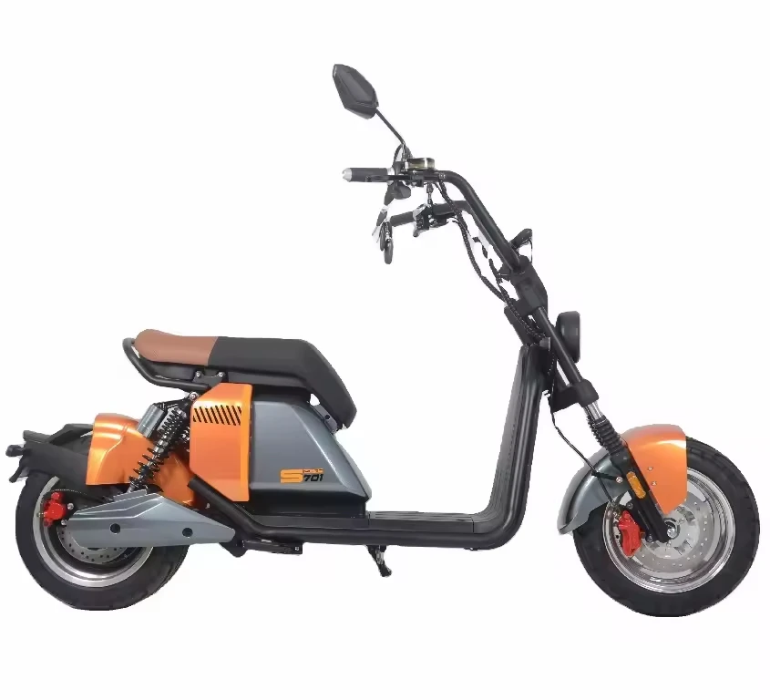 Powerful Adult 2000W Mobility Harleyment Style Electric Scooter view 4