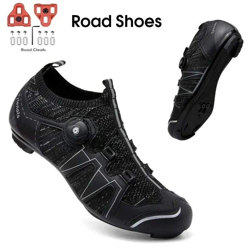 2024MTB Cycling sneaker Shoes Breathable Cleats Road Bike Shoes Racing Speed Sneakers Women Mountain Bicycle Footwear for SPD SL