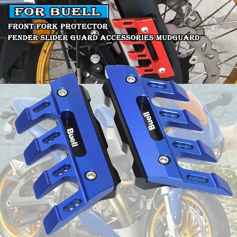 Para Motocicletas BUELL XB12Scg XB12Ss XB12R XB12 Scg Ss: Protetor de Garfo Dianteiro e Para-lama Frontal Antiqueda (Slider)