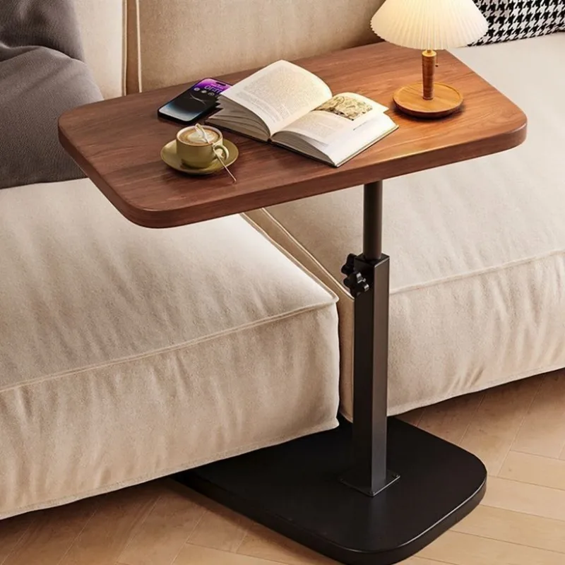 Adjustable Height Lift Table Multifunctional Side Desk for Living Room Bedroom Sofa Computer Work Space Saving Compact Small