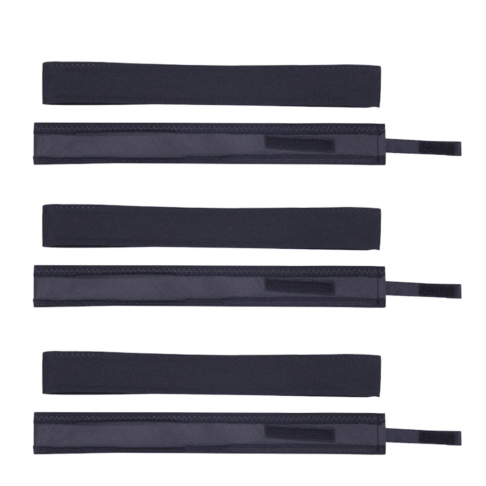 

6 Pcs Hat Sweat Band DIY Accessories Supplies Adjustable Drawstring Soft Reusable Elastic Fit Most Hats Headbands Cotton Keeps