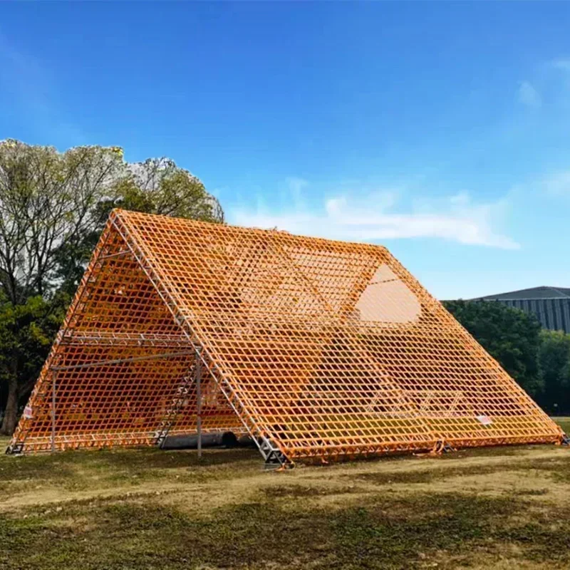 Bulk Cargo Loading And Unloading Transfer Hoisting Net Marine Lifting Net Wharf Mesh Flat Sling Fall Protection Size 1m 1.5m