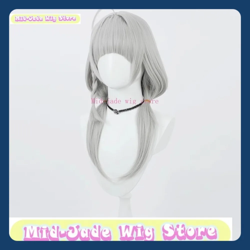 ミッドジェイドウィッグストアホロライブ第 2 世代さくら巫女コスプレウィッグアニメゲームロールプレイングハロウィンコスチューム小道具人工毛