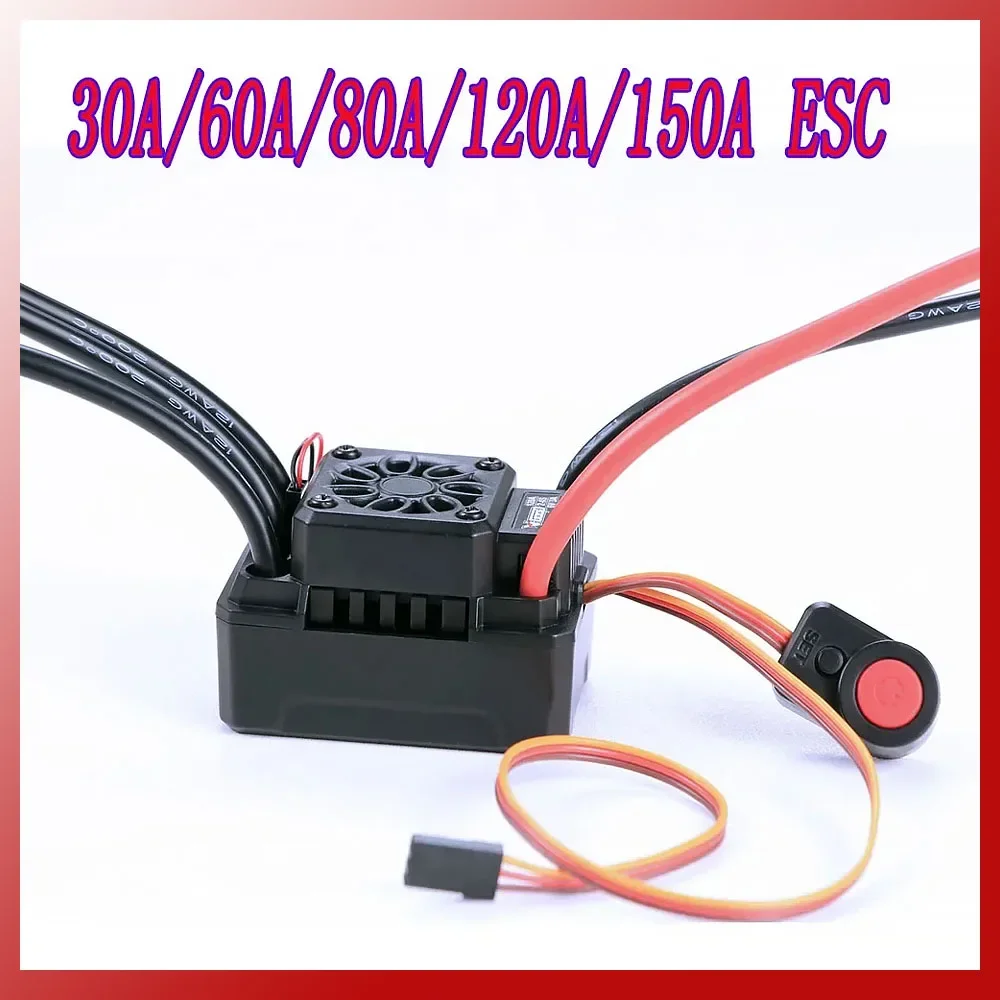 VGOOD Atualização Sensorless 30A 60A 80A 120A 150A Controlador de velocidade ESC sem escova