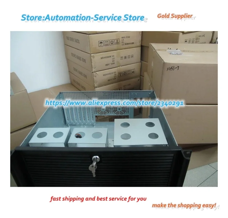 

4U 4U380 Industrial Server Chassis DVR High-Grade Aluminum Panel