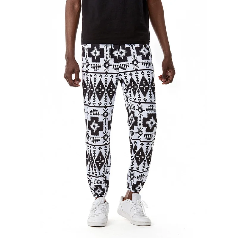 

Mens Joggers Sweatpants Fashion African Dashiki Print Jogging Pants Men Casual Streetwear Sports Trousers Male African Clothes