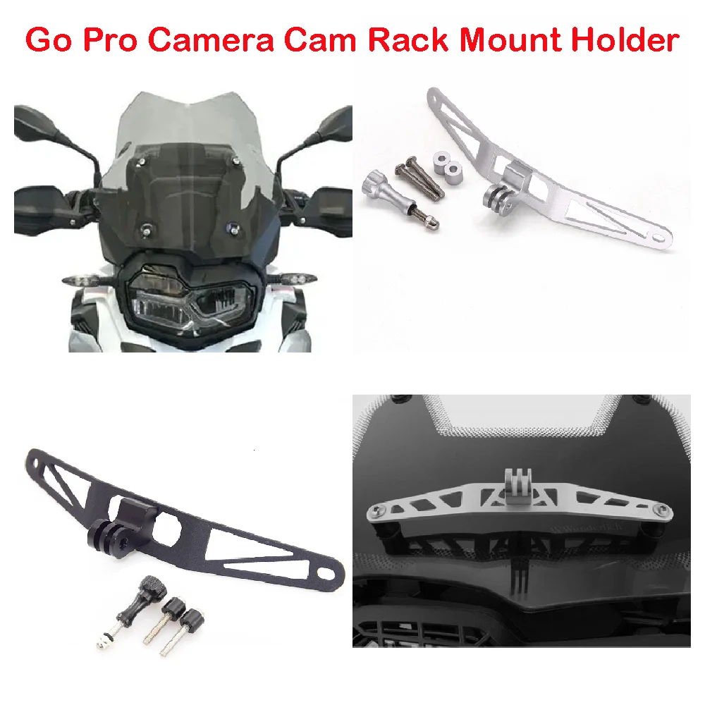 Fit for BMW F850GS F750GS GS F750 F850 Adventure 2018-2024 Motorcycle Front Go Pro Camera Bracket Recorder Cam Rack Mount Holder