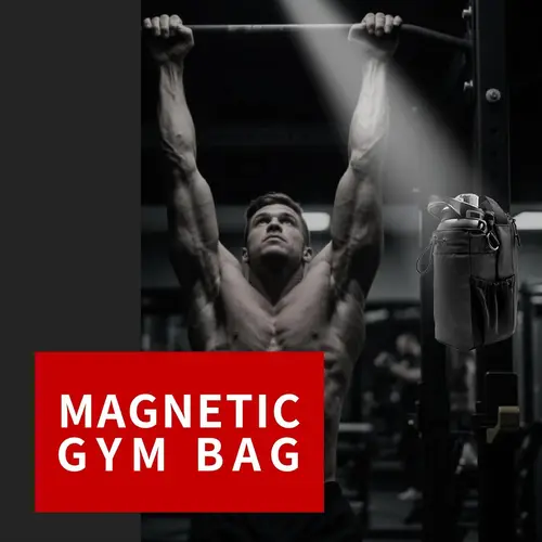 Imagen 2 del producto ¡¡¡CALIENTE!!! Bolsa magnética para botella de agua para ciclismo y gimnasio, bolsa magnética unisex para gimnasio y montaña, capacidad para botellas de agua para gimnasio con correa, 9,84"" de alto