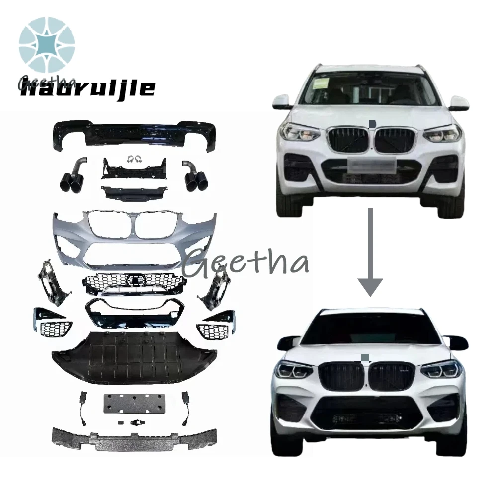 

G01 Car Bumper for BMW X3 G01 18-21 Pre Lci Sport Upgrade X3M F97 Pre Lci Bodykit for bmw F97 X3m Body Kit for G01 X3