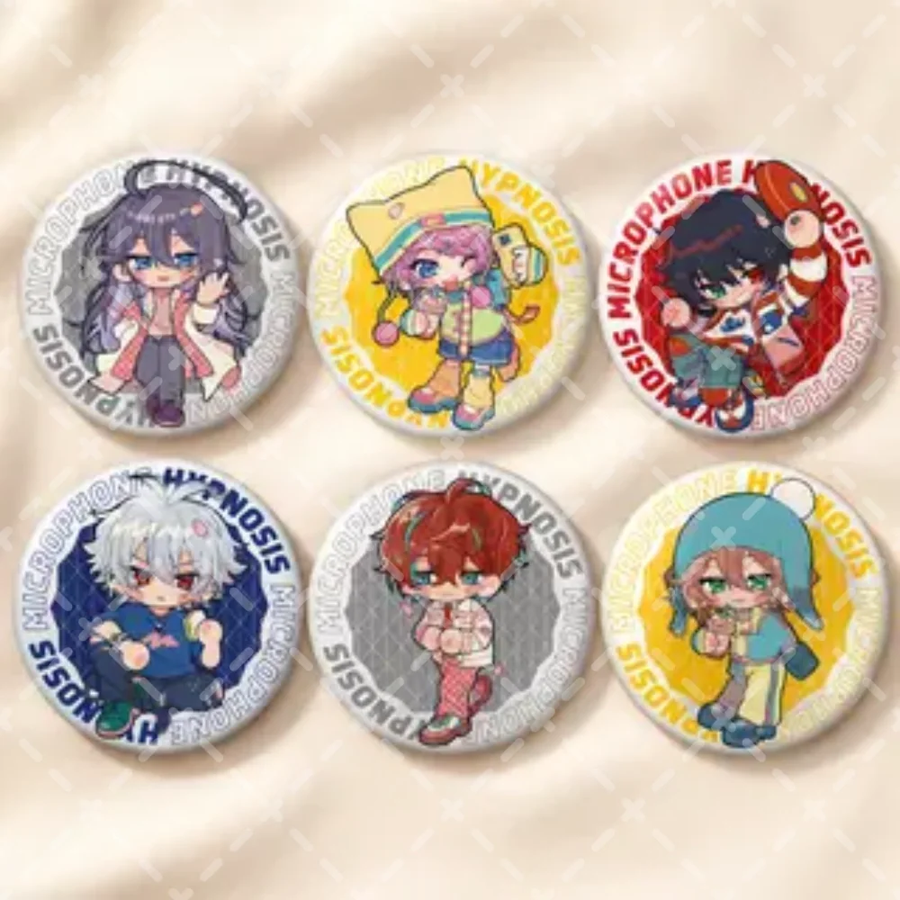 Hypnosis Mic: Division Rap Battle Aohitsugi Samatoki Amemura Ramuda 58mmButton Badge Keychain Desk Decor Fans Gift