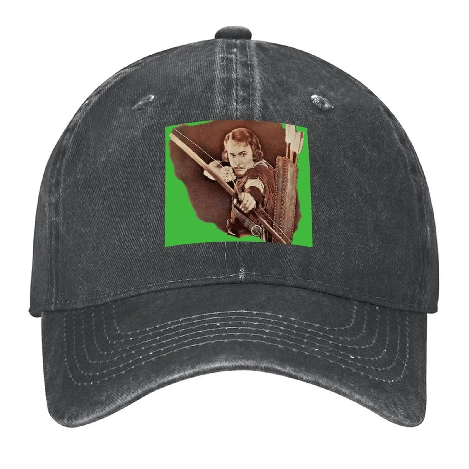 

Classic Hero ERROL FLYNN Adventures of Robin Hood Baseball Cap Snapback Cap Brand Man cap Hood Hat men Men's Caps Women's