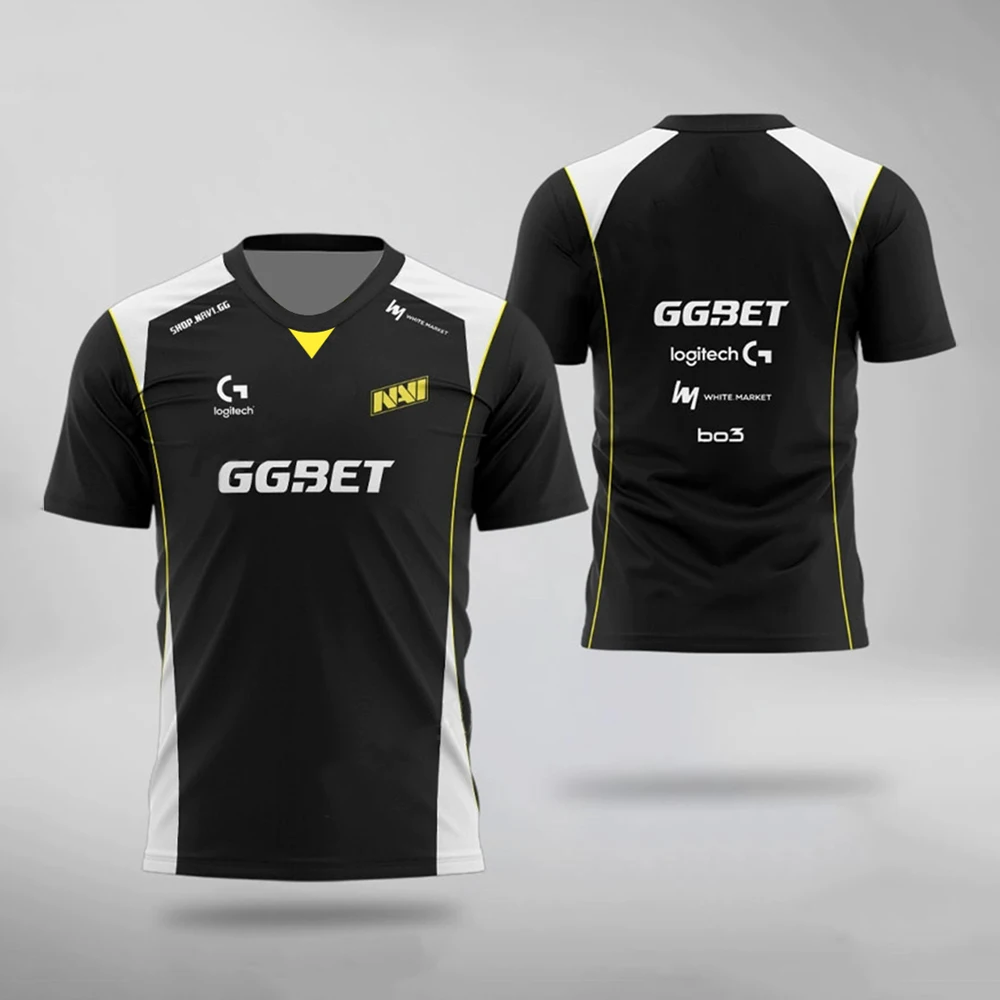 NONE Navi 2025 CS2 E-Sport-Teamuniform, Trikot CS: GO, professionelle Liga-Trainingsuniform, S1mple Aleksib, Fans, Geschenk, individuelle T-Shirts 3
