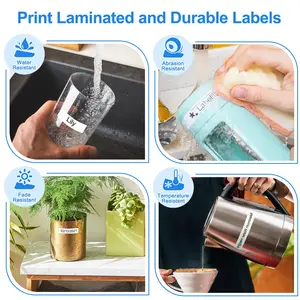 Trắng TZE231 TZE241 TZE251 TZE221 TAG LADING 8 Băng dán chính bán hàng chính - №5