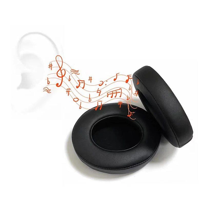 Beats Studio 2/3 Earmuffs Ultra-soft Sponge Cushion Cover Repair Parts Wireless Bluetooth Headphone Replacement Earpads