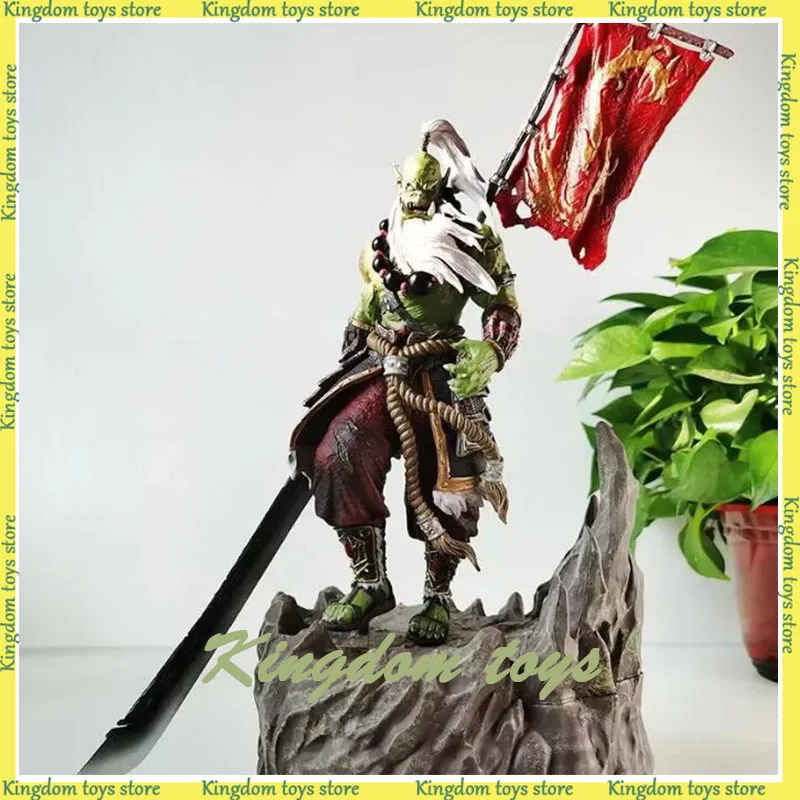 

45cm GK Blademaster Hero Samuro Figures World of Warcraft Anime Figure PVC Collectible Model Desk Ornament Christmas Toys Gifts