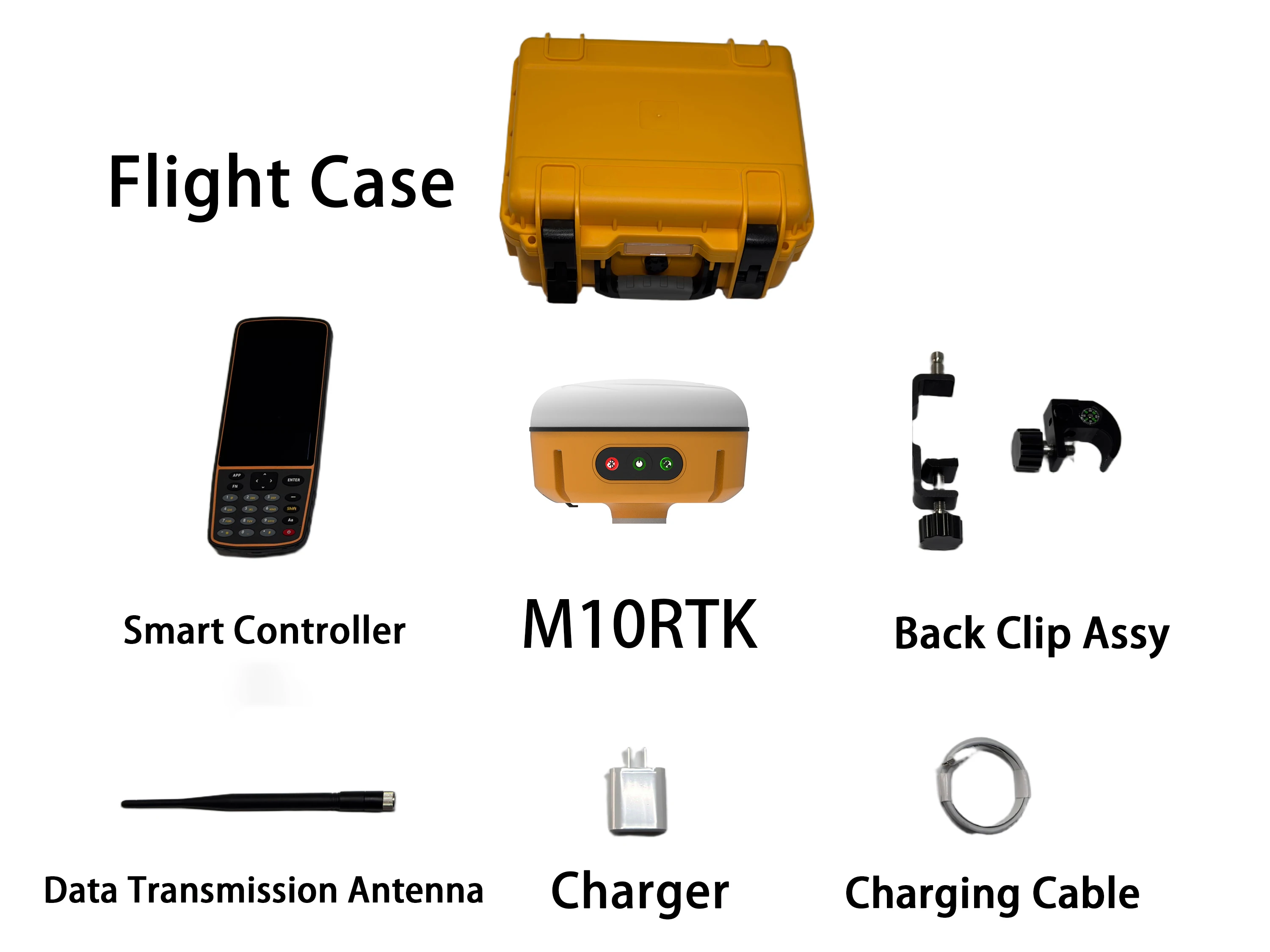 RTK Multi-Frequency Tilt Measurement Surveying Instrument Inertial Navigation IP65 Rated 4G/WiFi/Bluetooth Enabled -30~65