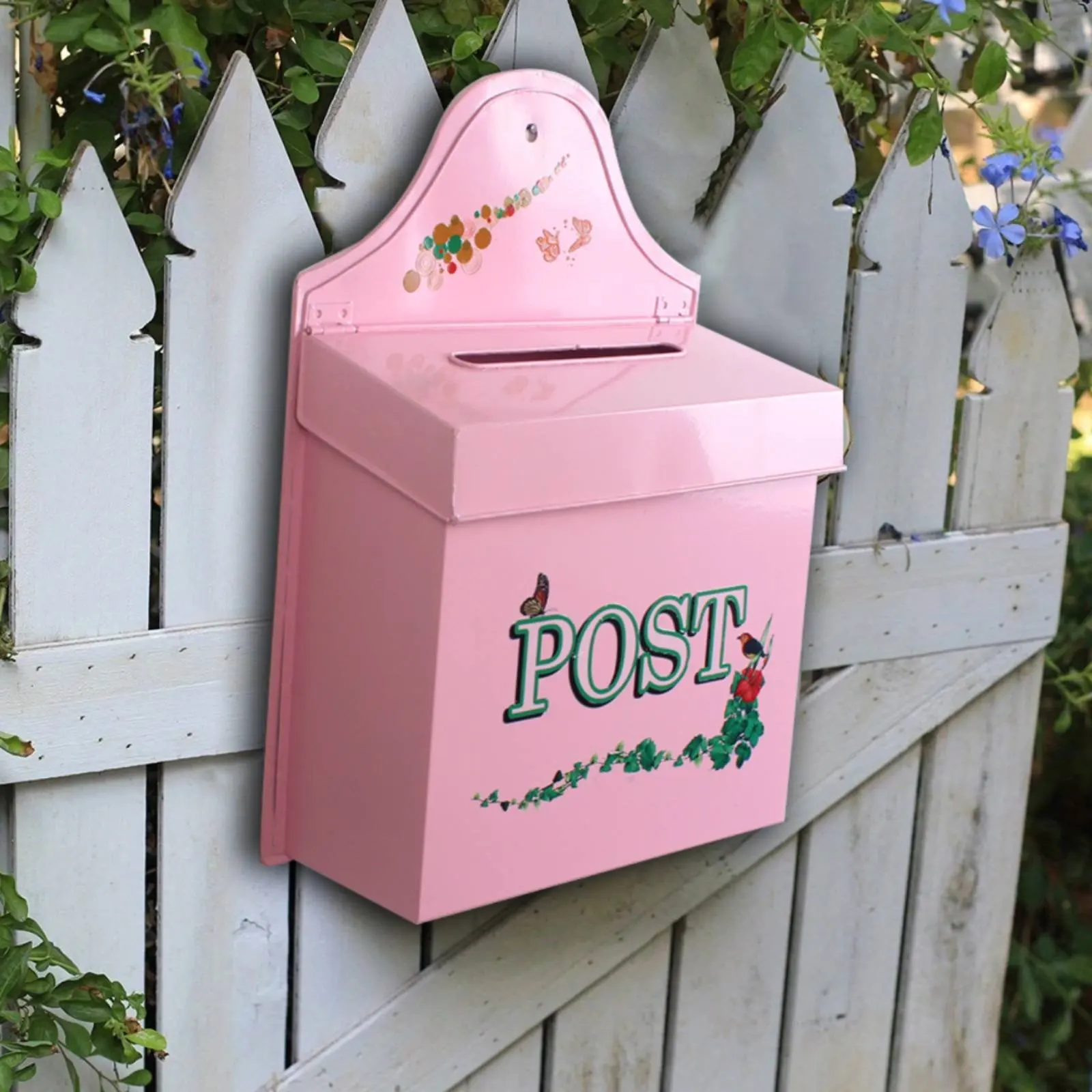 

Wall Mount Mailbox Enchanting Design Rustic Farmhouse Post Box Rustic Metal Post Box Vintage Wall Mount Mailbox for Front Porch
