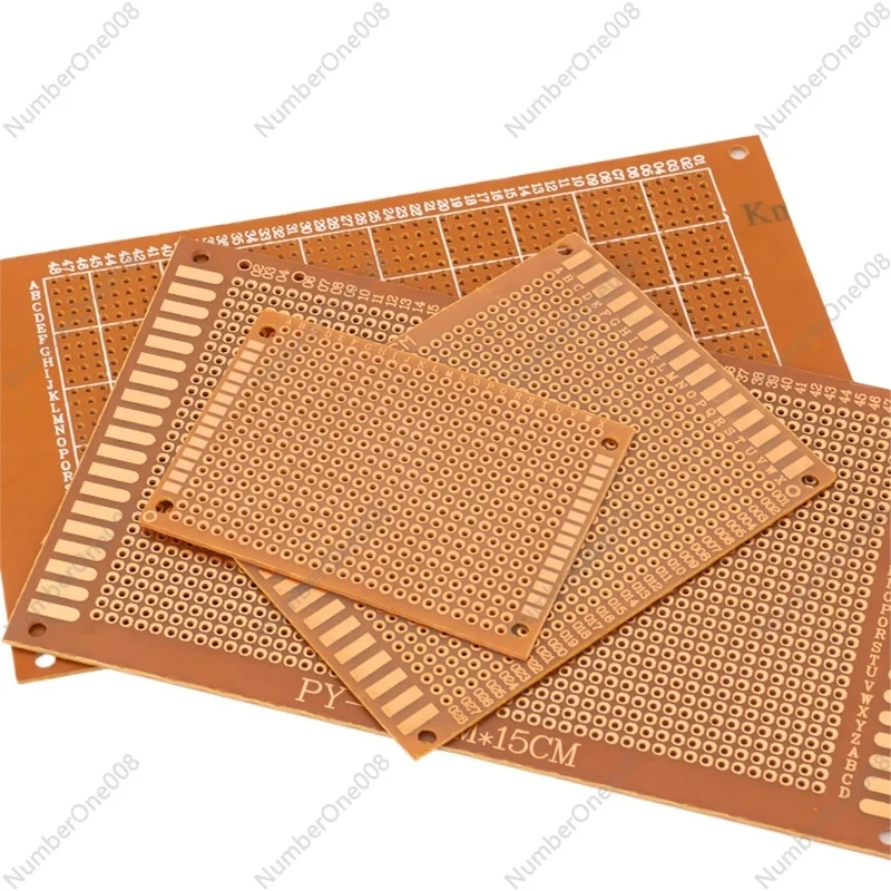 5x7cm 7x9cm 9x15cm Protoboard Perfboard Bakelite Dot Matrix PCB Board Single Hole Experiment Soldering Practice